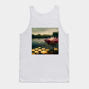 Waterlilies on the pond II Tank Top